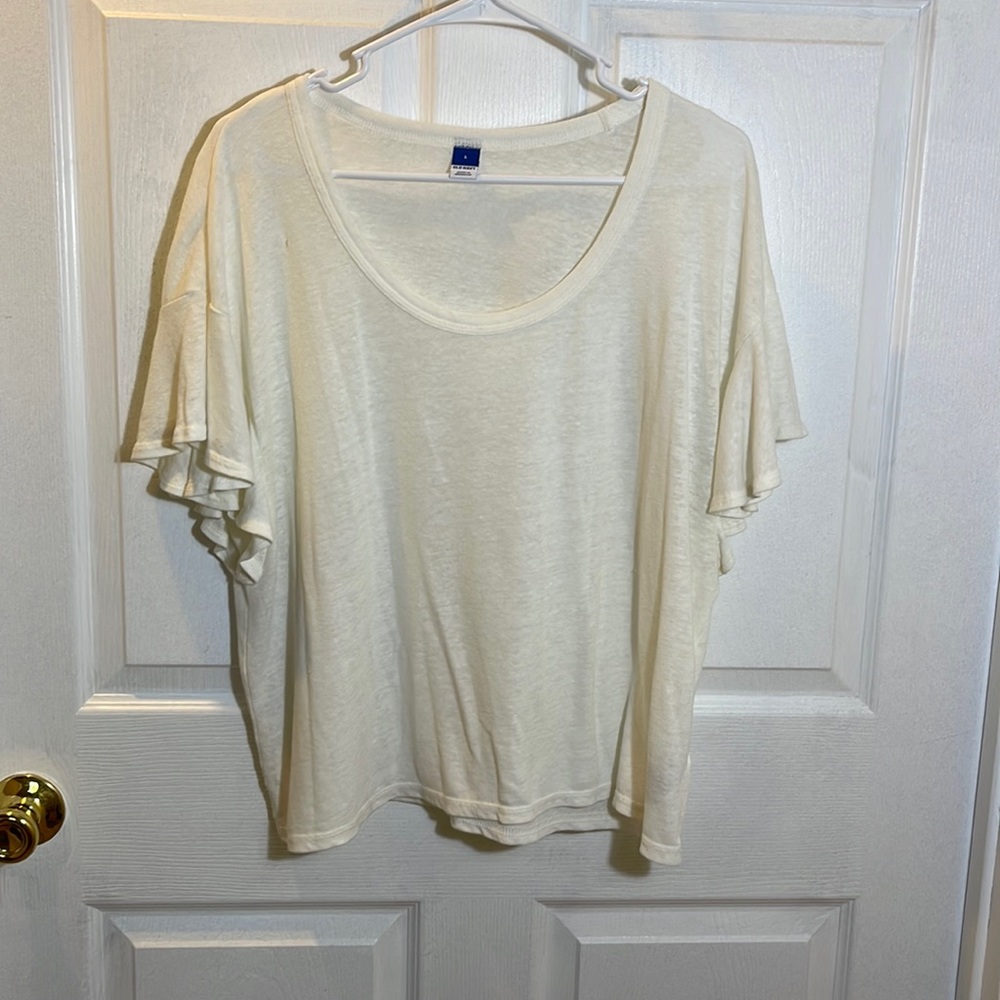 Cream Old Navy Top